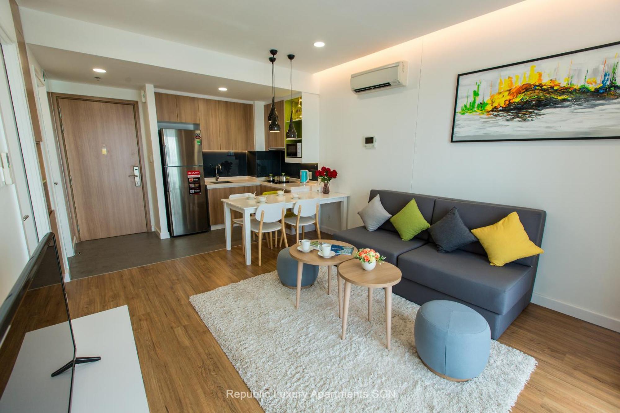 Republic Apartments Saigon Airport Ciudad Ho Chi Minh  Exterior foto