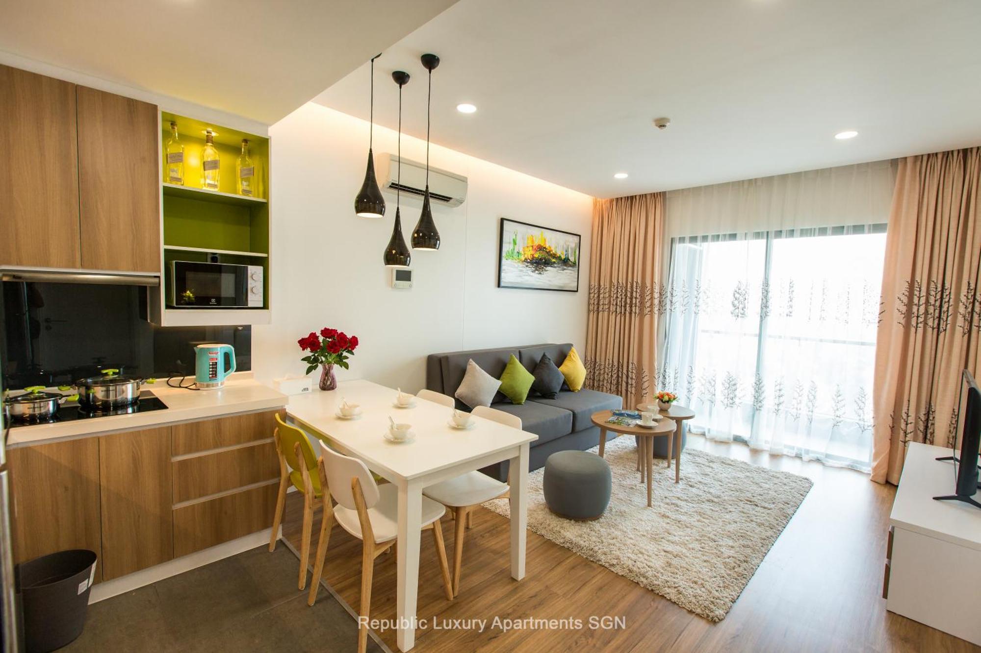 Republic Apartments Saigon Airport Ciudad Ho Chi Minh  Exterior foto